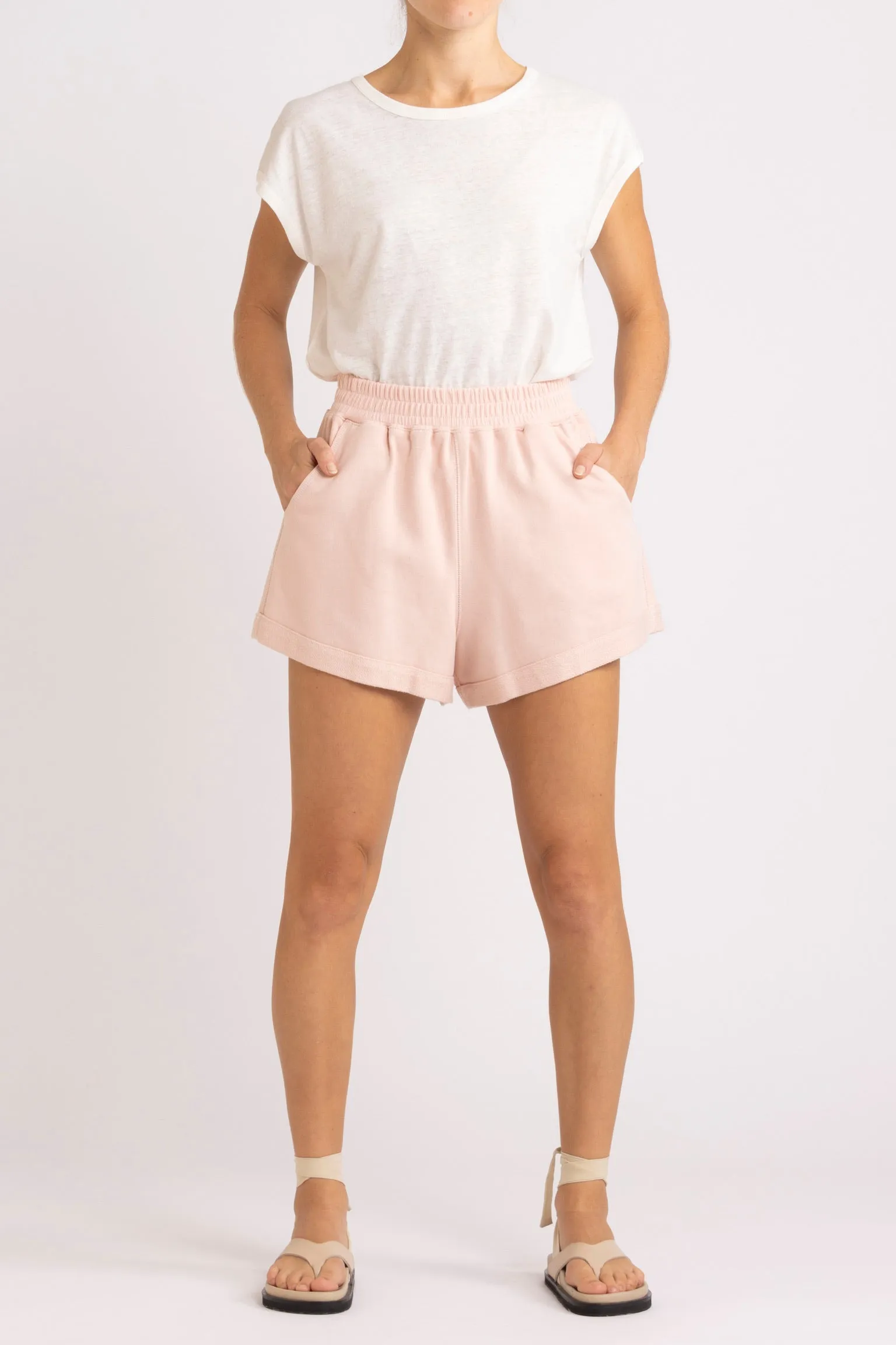 Adele Cotton Loopback Jersey Short