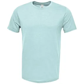 BAW Unisex Arctic Blue Soft-Tek Blended T-Shirt