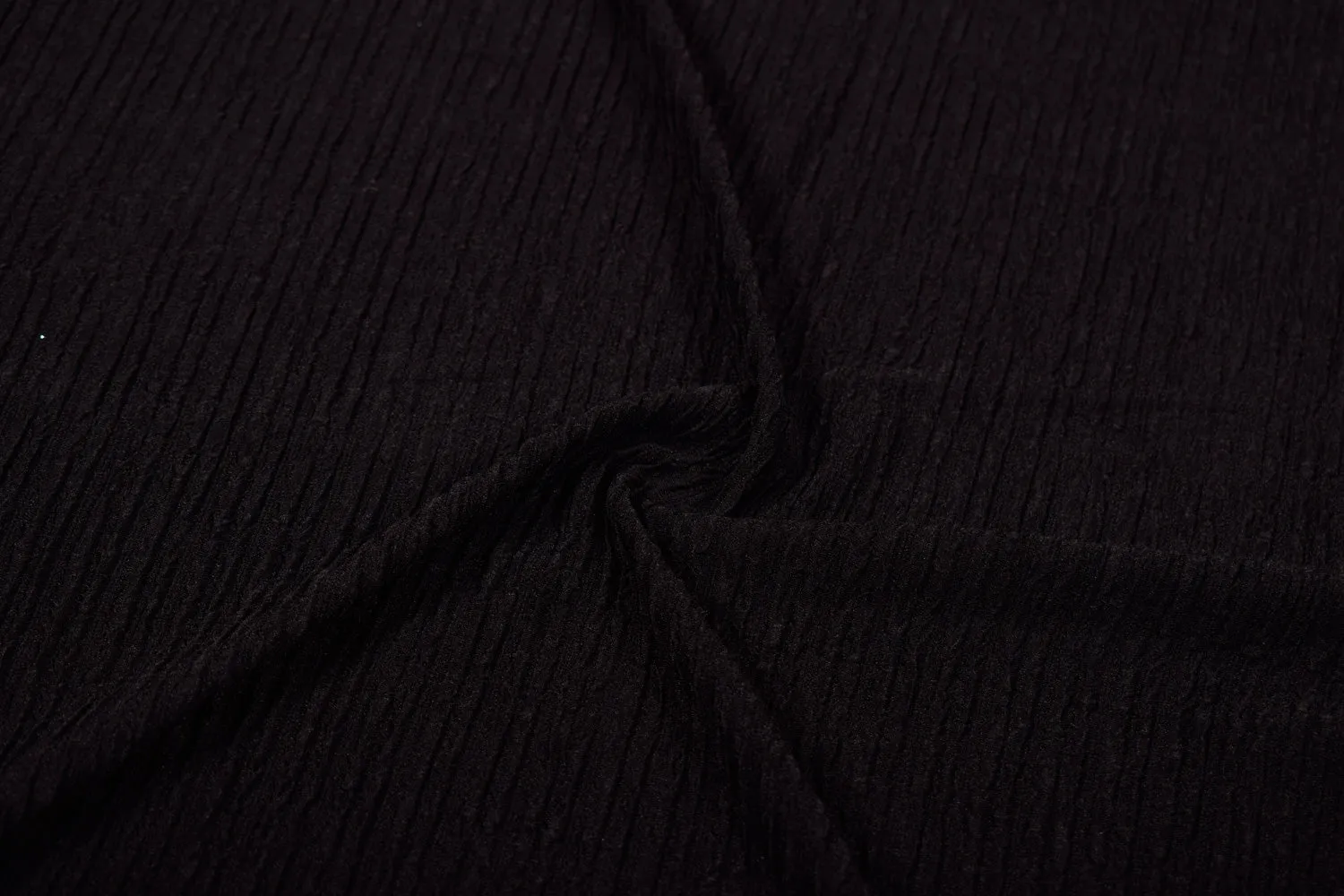 Black Textured Knit Fabric