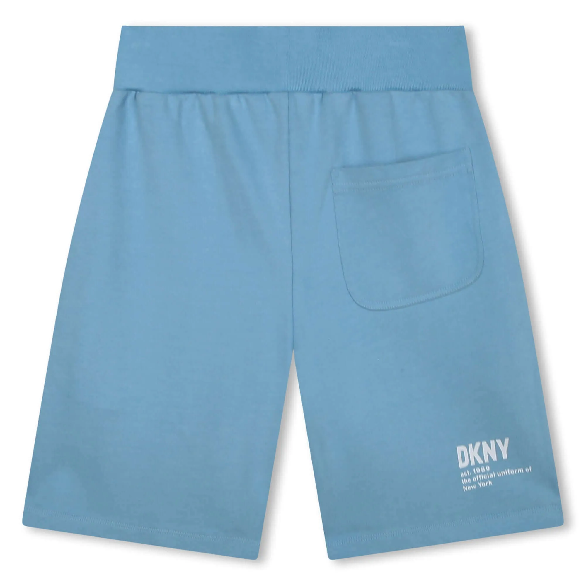 Boys Blue Cotton Shorts