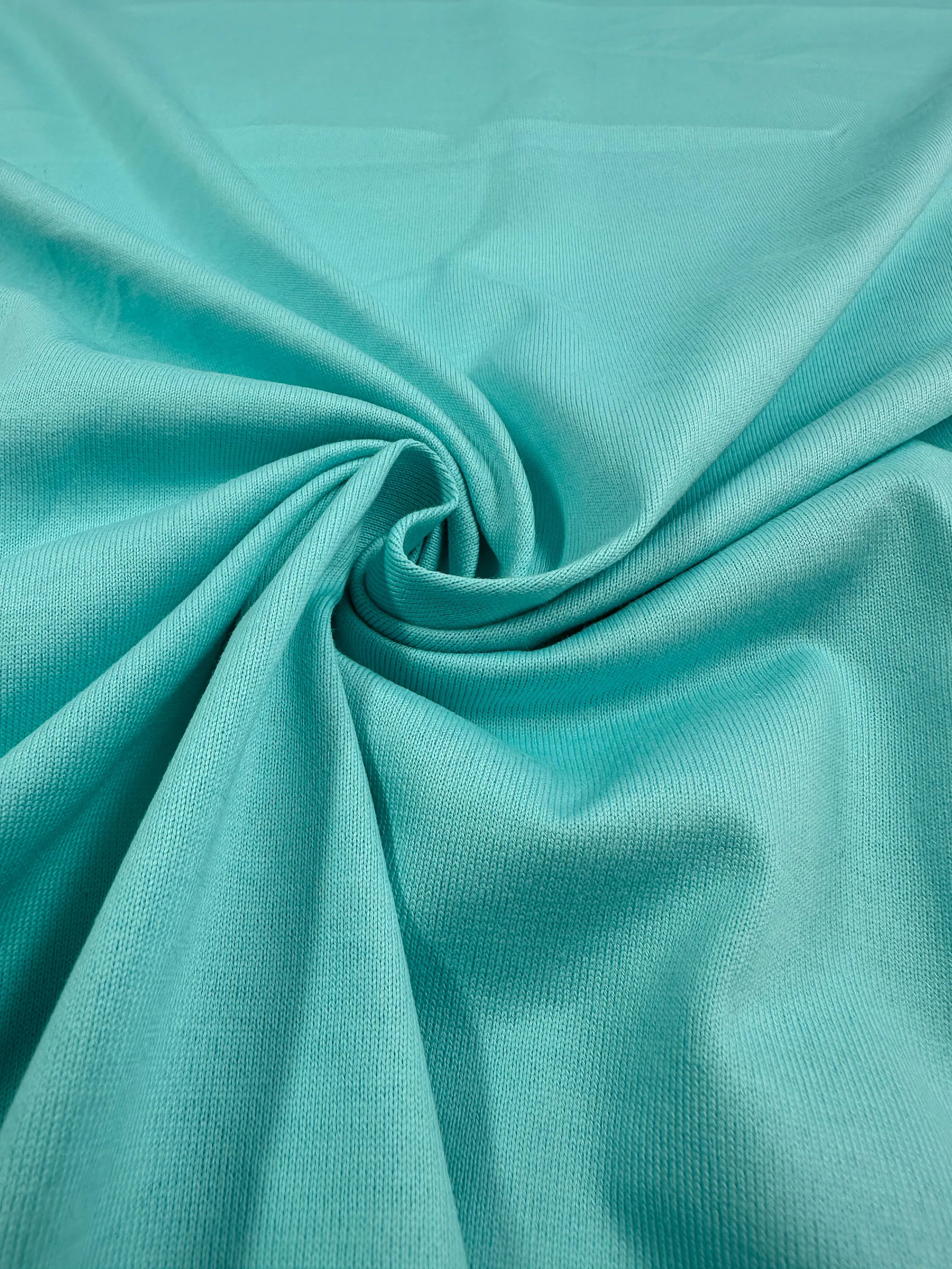 Cotton Jersey - Aqua Splash - 160cm