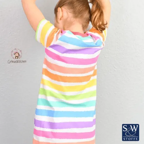 Cotton Jersey - Rainbow Stripes