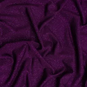 Dazzle polyester jersey - Plum