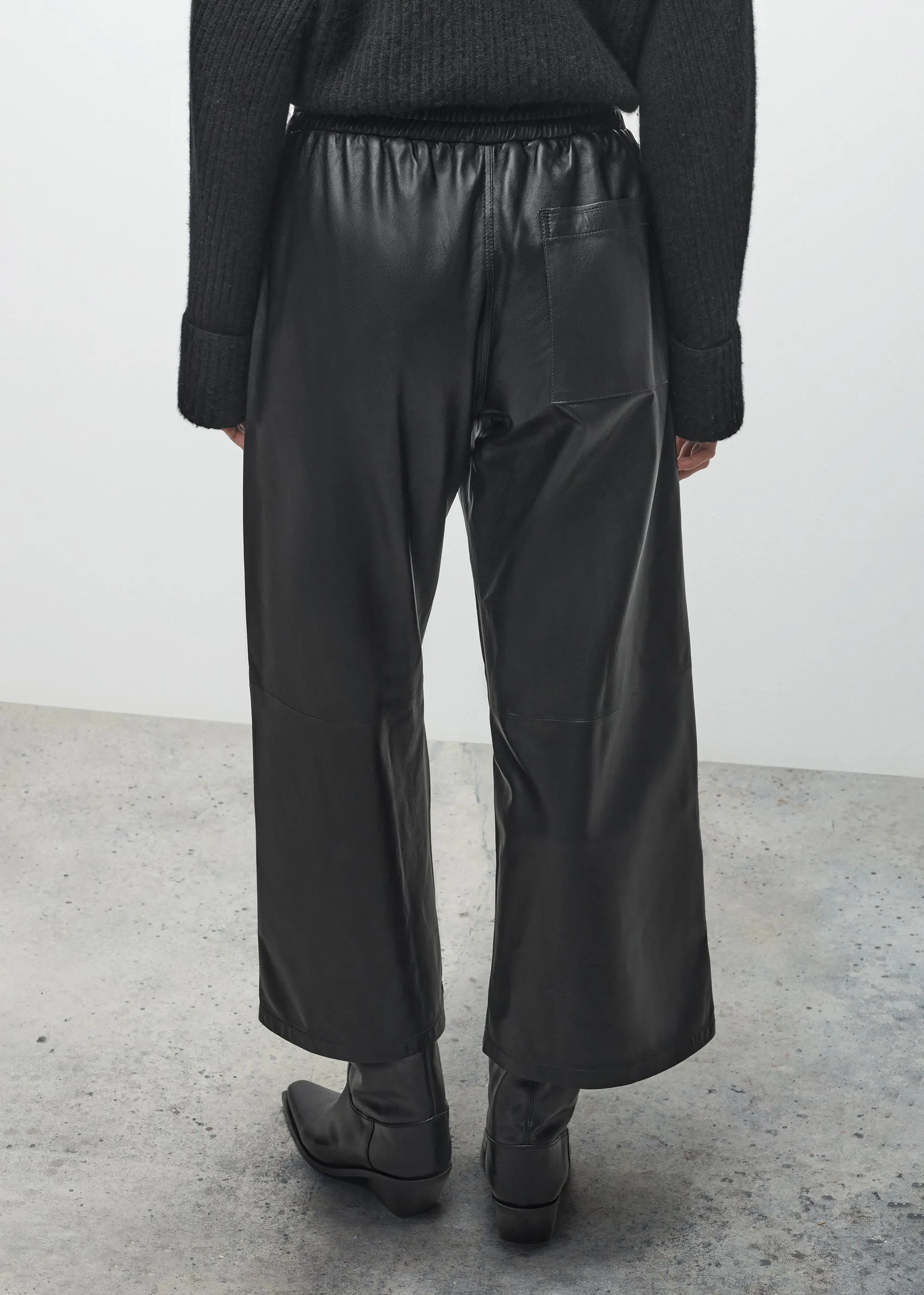 ELIZABETH | Leather Culotte