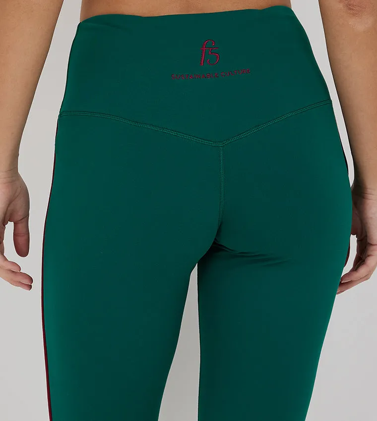 F5 V-WAIST FLARED LEGGINGS