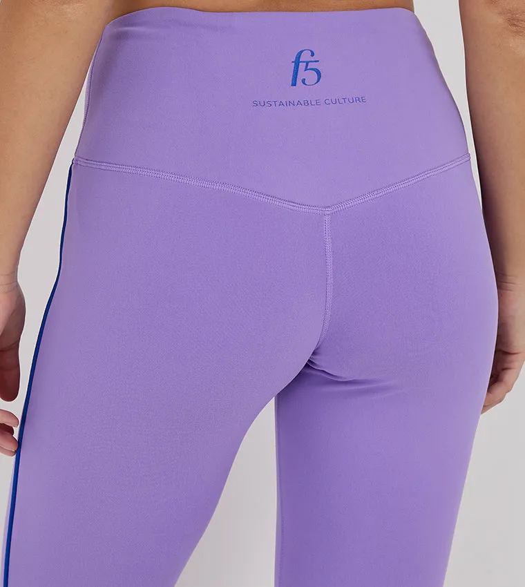 F5 V-WAIST FLARED LEGGINGS