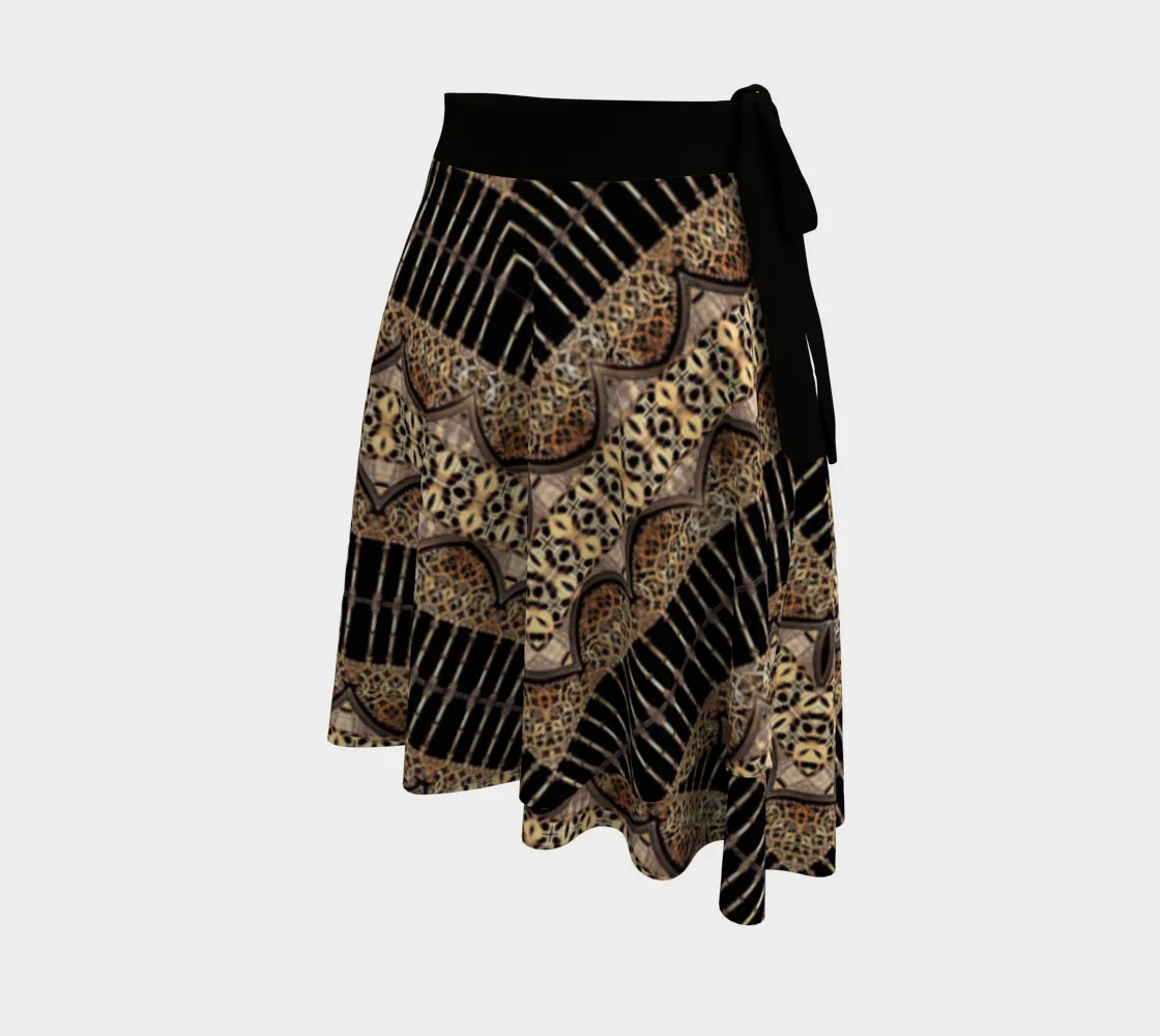 Gothic Arch Wrap Skirt