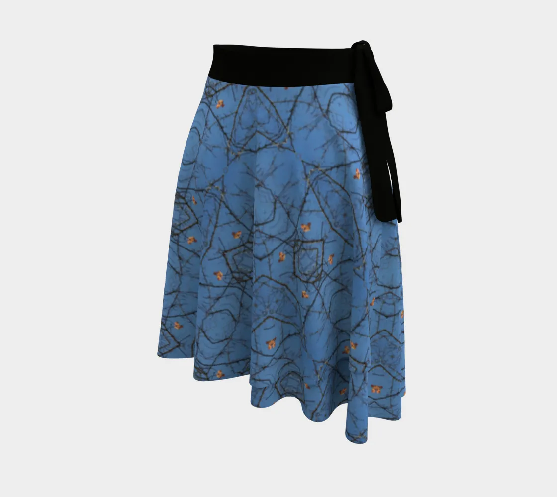 Last Leaf Wrap Skirt