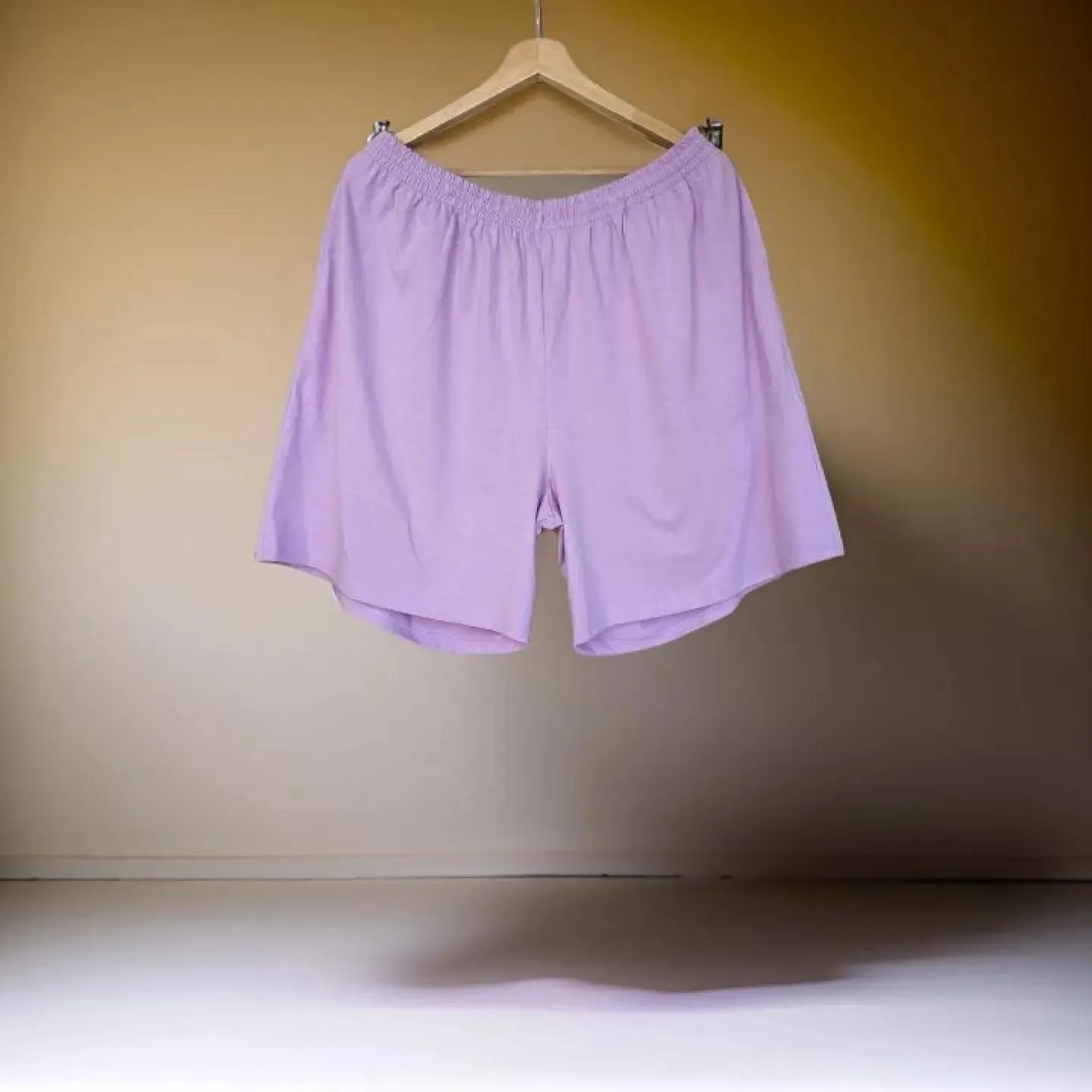 Lavender Cotton Shorts