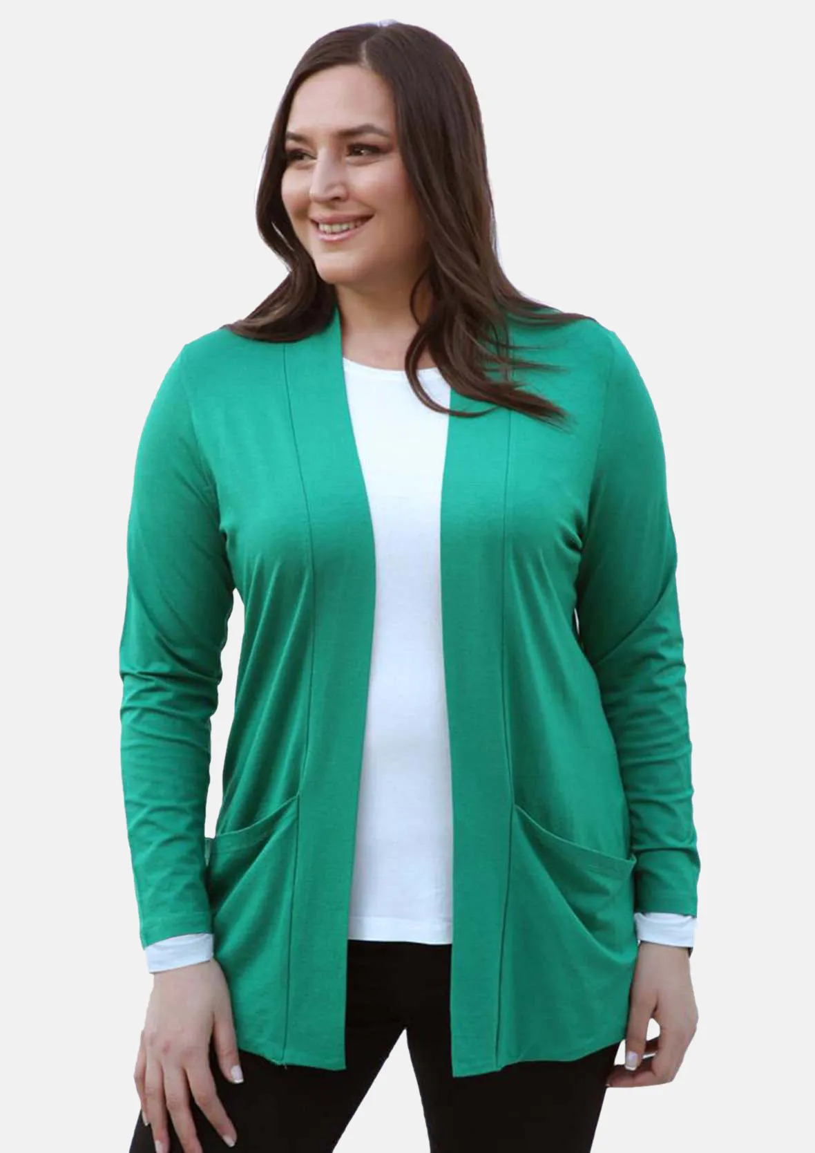 Lightweight Jersey Cardigan