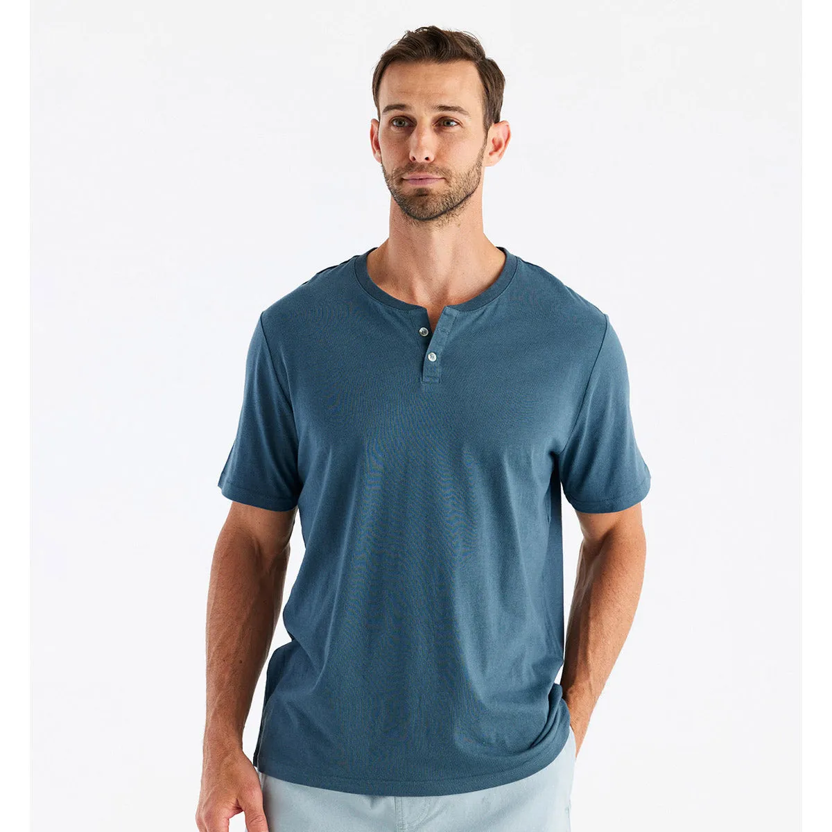 Men's Bamboo Heritage Short Sleeve Henley