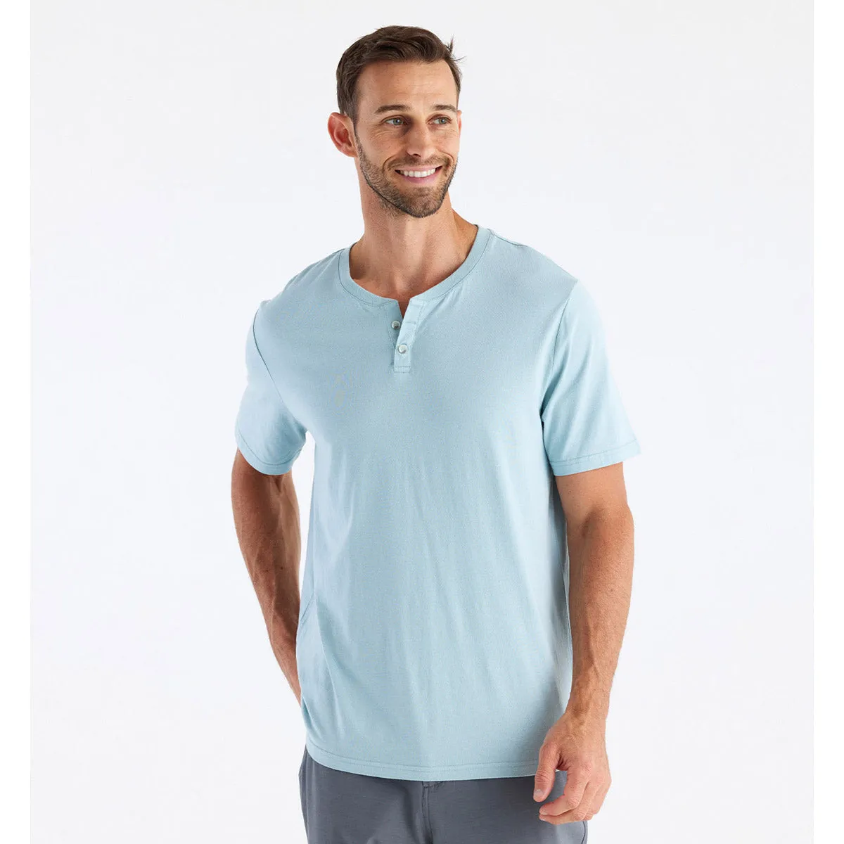 Men's Bamboo Heritage Short Sleeve Henley