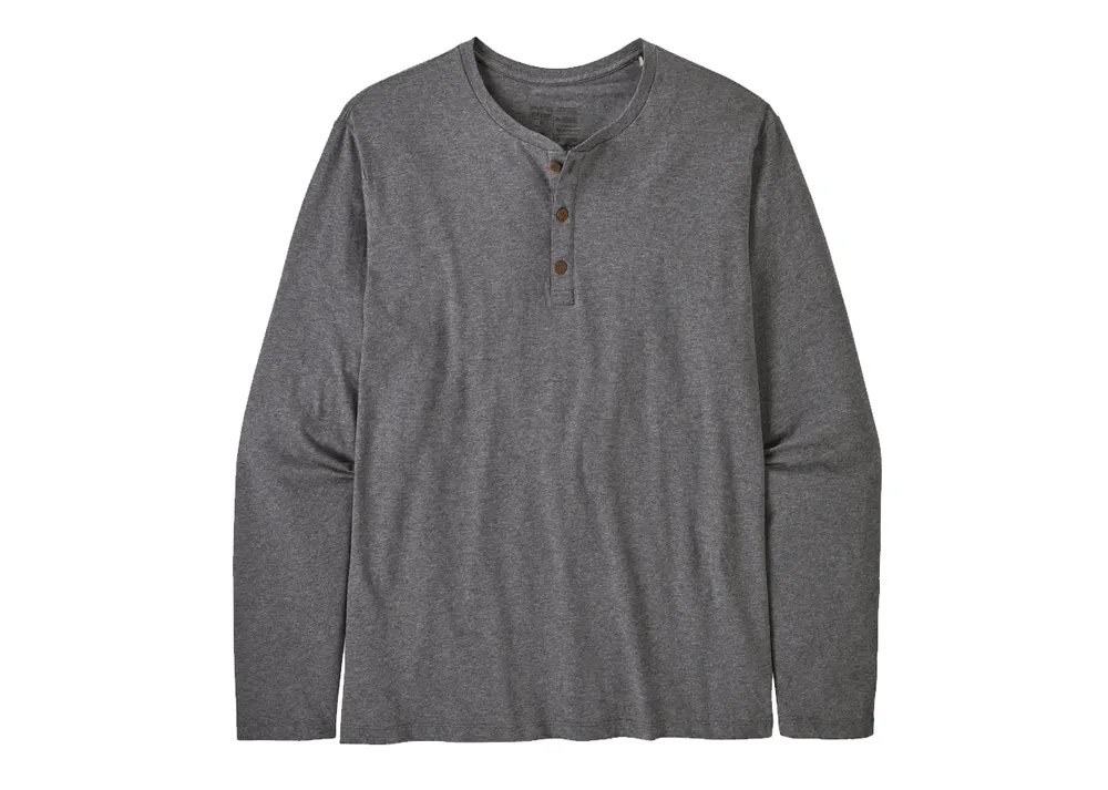 Men's Long-Sleeved Daily Henley