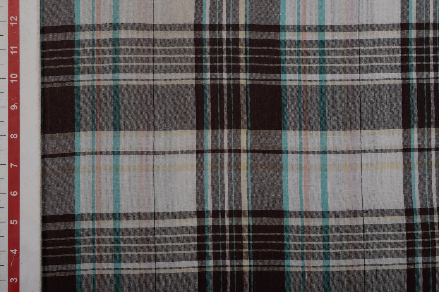 Multicolor Checks Cotton Yarndyed Fabric