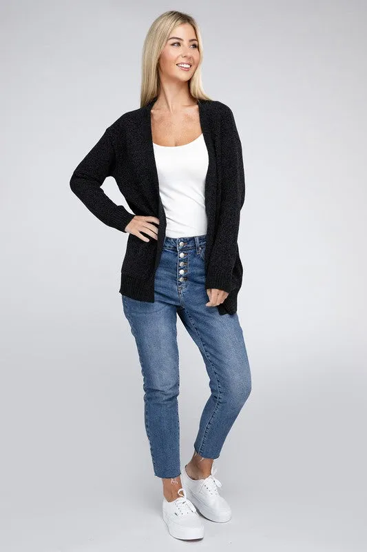 Open Front Sweater Cardigan