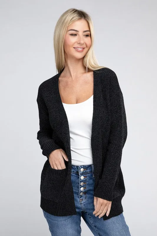 Open Front Sweater Cardigan