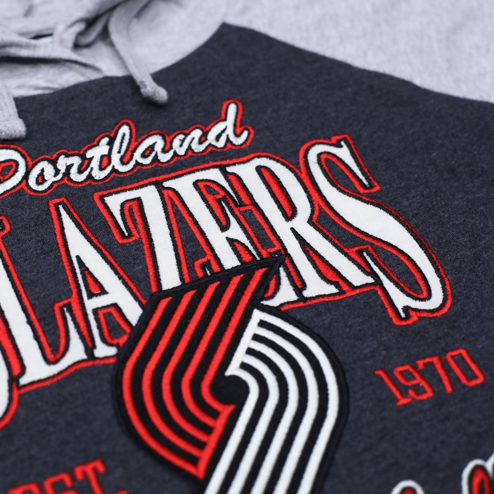 Portland Trail Blazers Women's New Era Throwback Hoodie