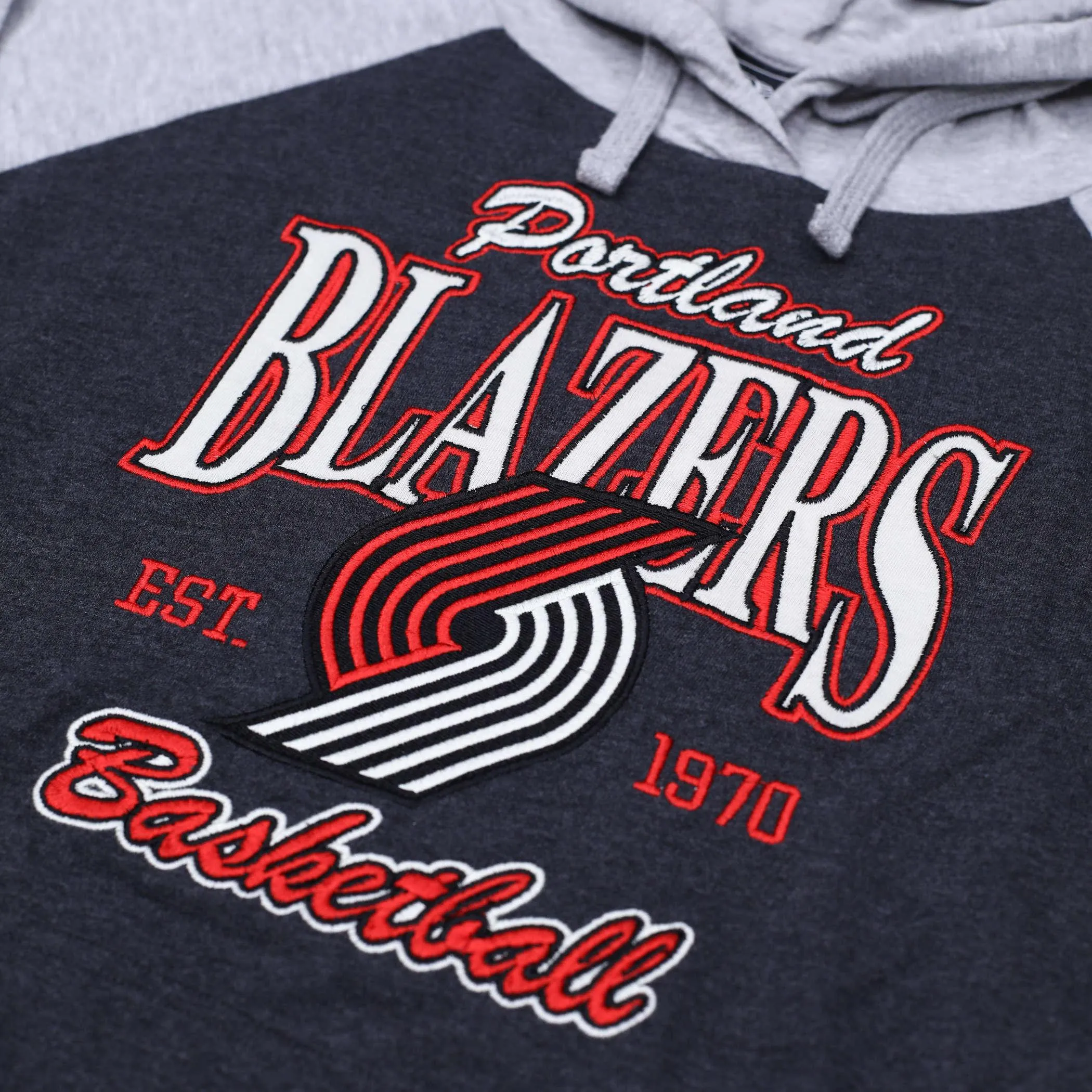 Portland Trail Blazers Women's New Era Throwback Hoodie