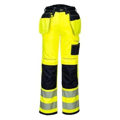 PW3 Hi Vis Men's Stretch Holster Pocket Trousers RIS 3279 Portwest PW306