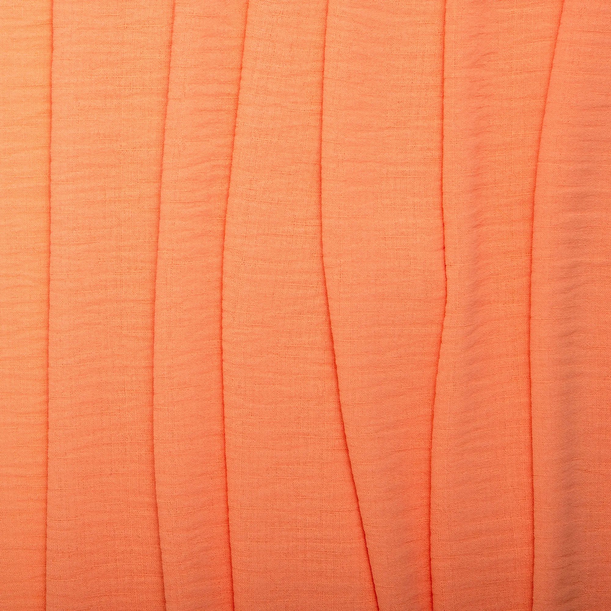 Solid Slub Polyester - MARISA - Peach