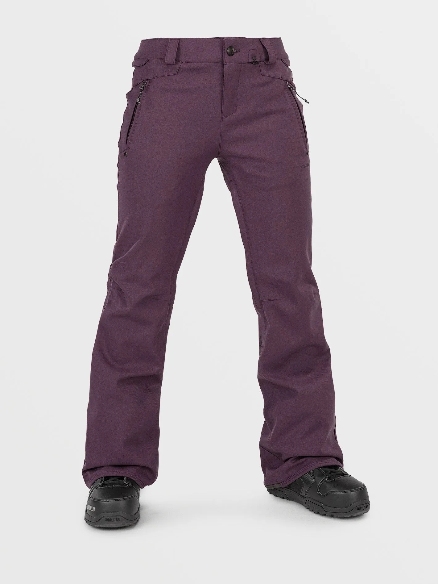 Species Stretch Trousers - BLACKBERRY