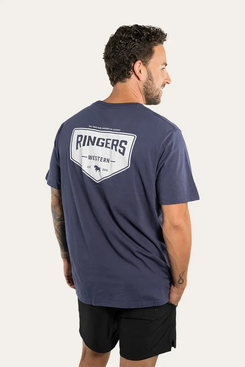 Squadron Loose Fit Tee - Washed Navy