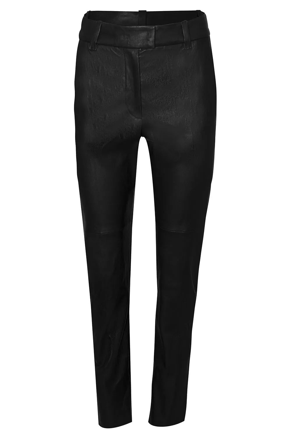 Stretch Leather Trousers