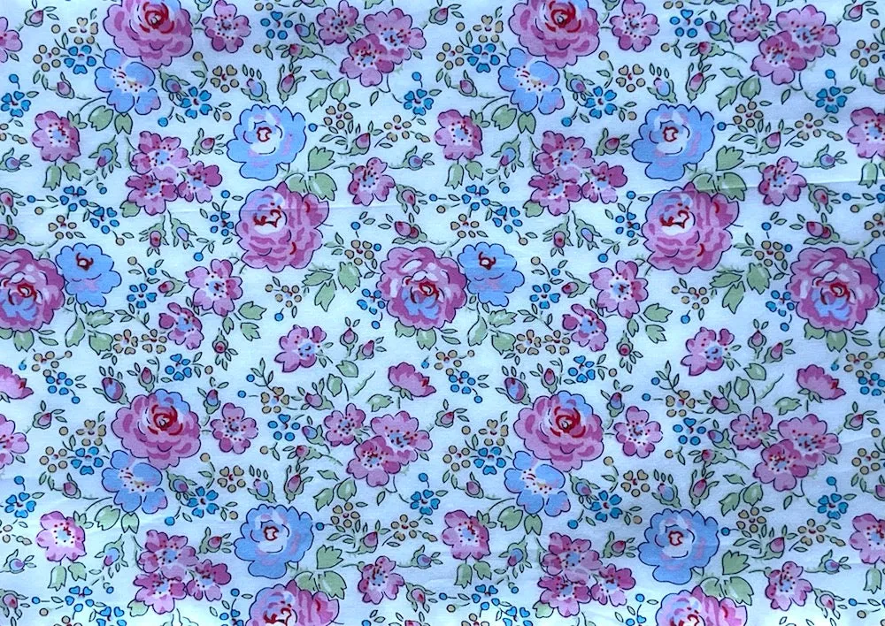 Tatum Summery Pink Liberty of London Tana Cotton Lawn (Made in Italy)