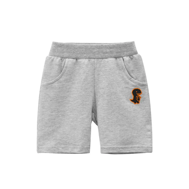 Toddler Boy Dinosaur Print Shorts (4 Colors)