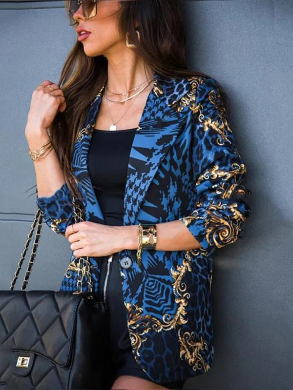 Trendy Women's Open Front Blazer - Casual Lightweight Kimono Jacket