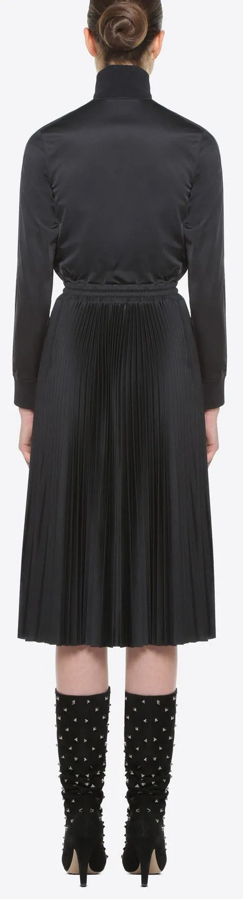 'VLTN' Jersey Dress