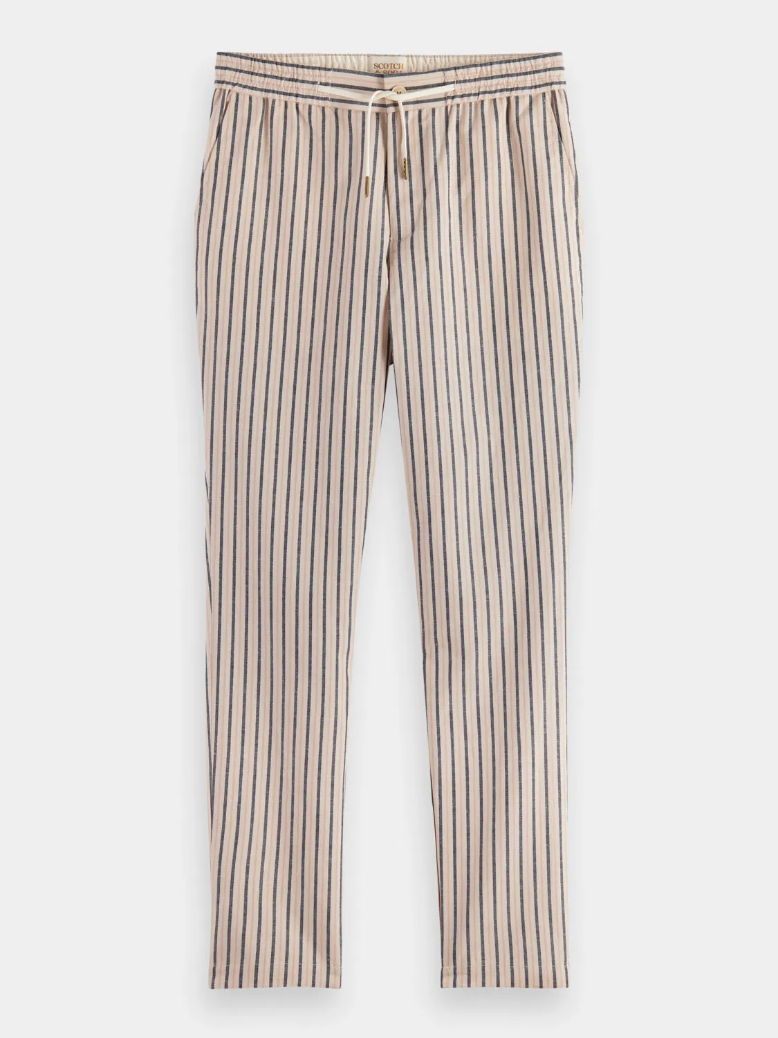 Warren straight-fit striped jogger pants