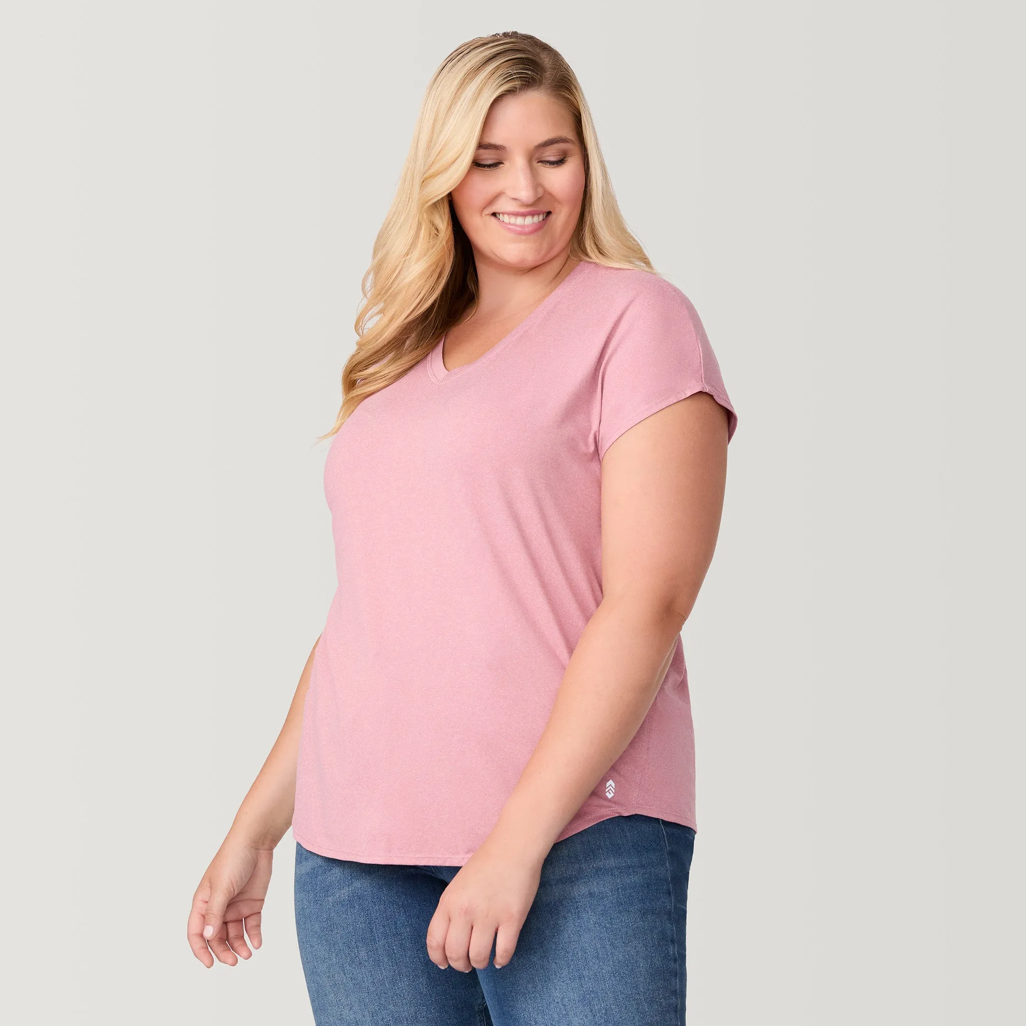 Women's Plus Size Microtech® Chill B Cool Tee