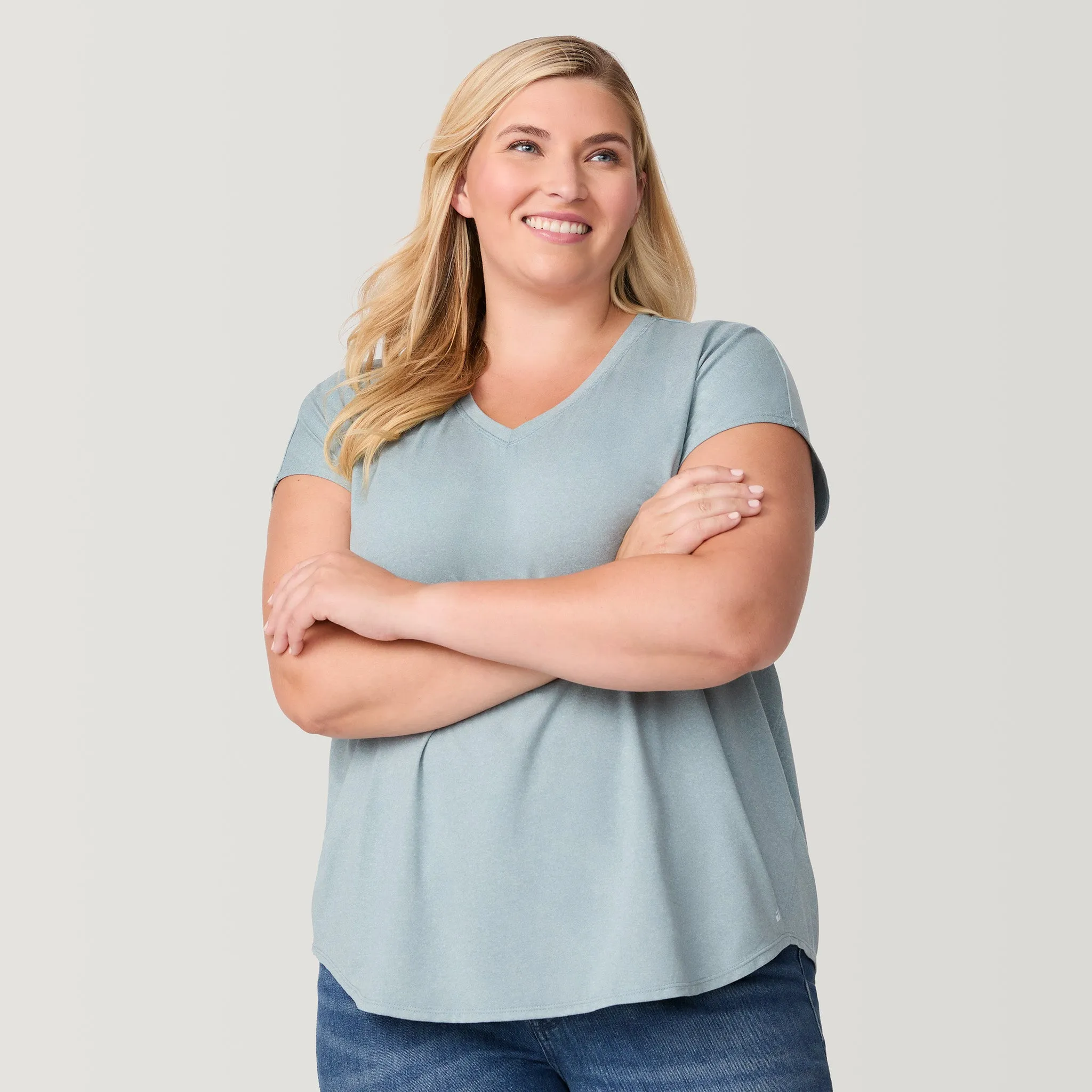 Women's Plus Size Microtech® Chill B Cool Tee