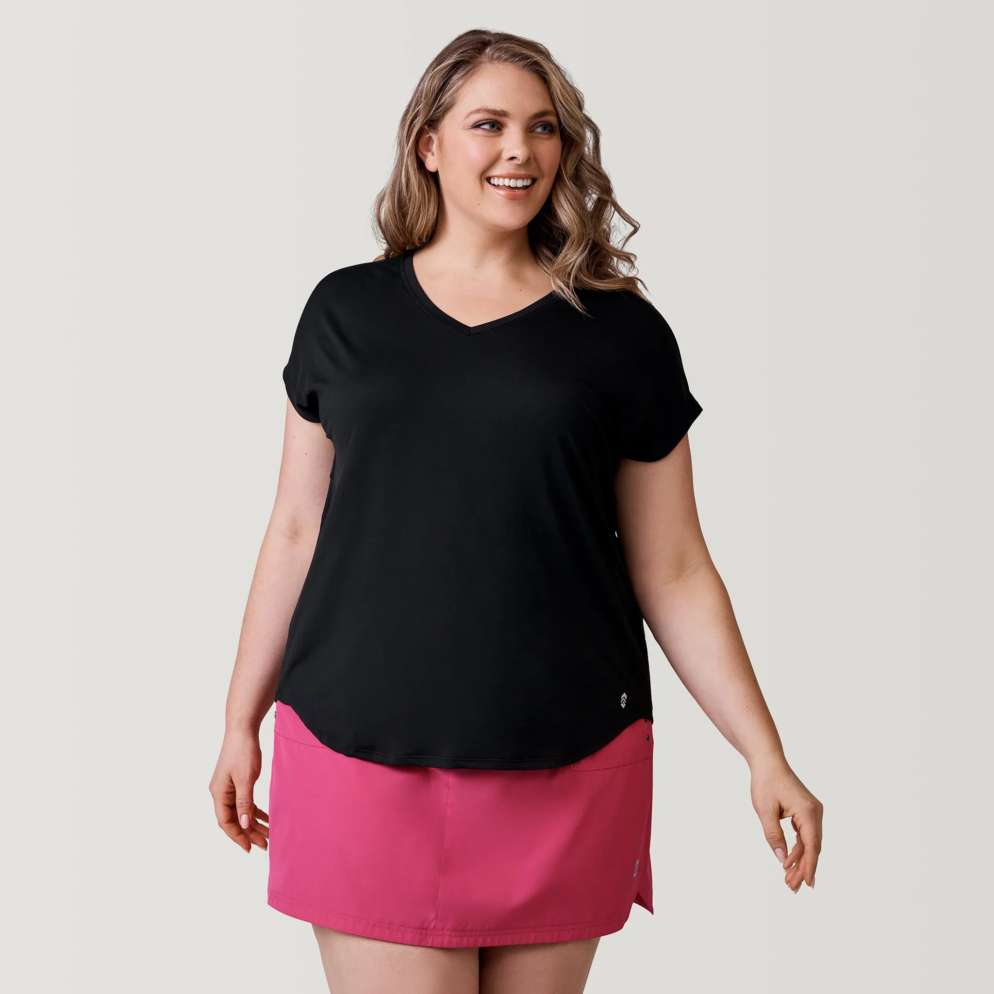 Women's Plus Size Microtech® Chill B Cool Tee