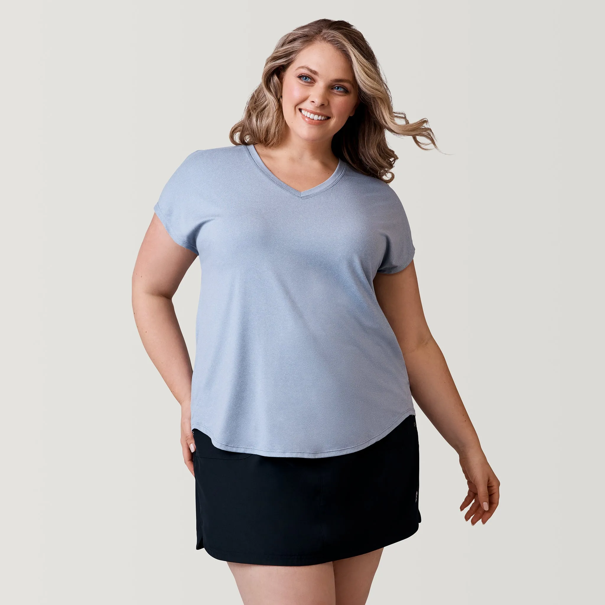 Women's Plus Size Microtech® Chill B Cool Tee