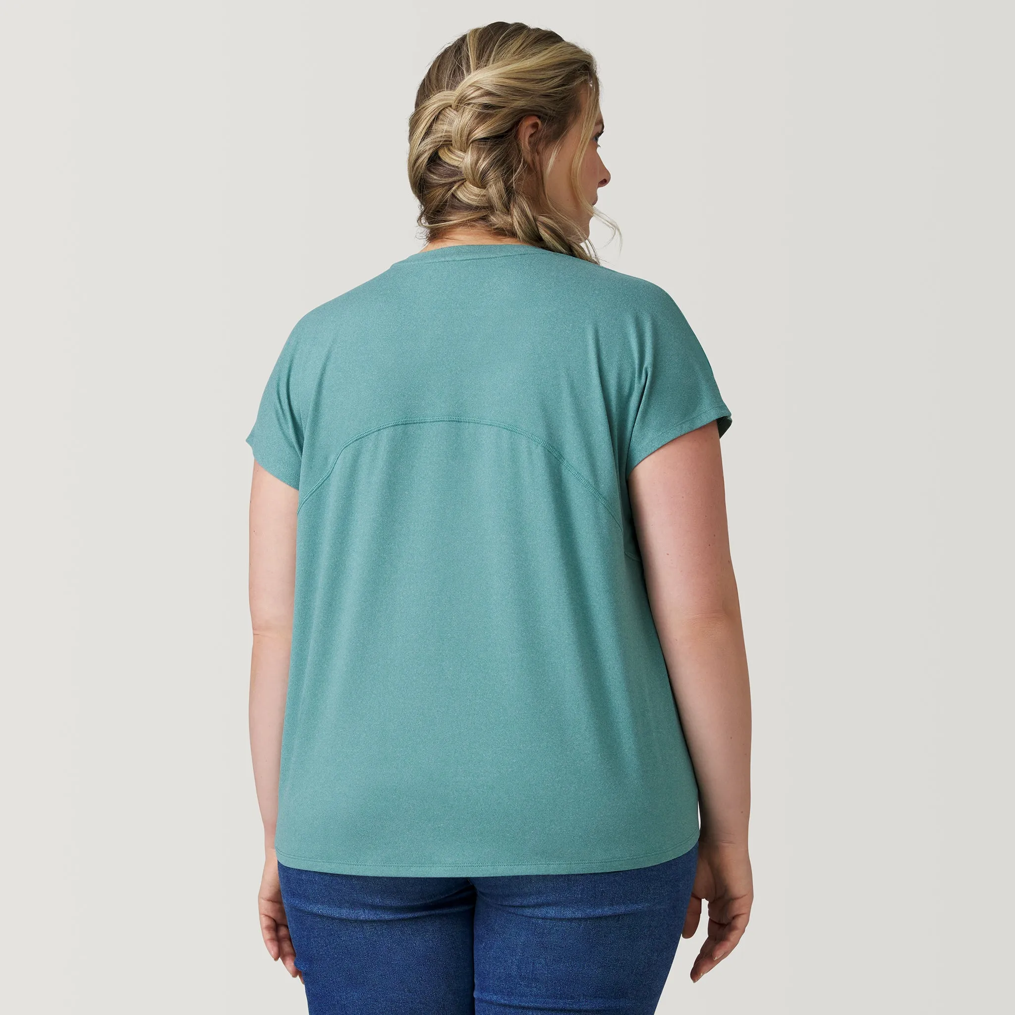 Women's Plus Size Microtech® Chill B Cool Tee