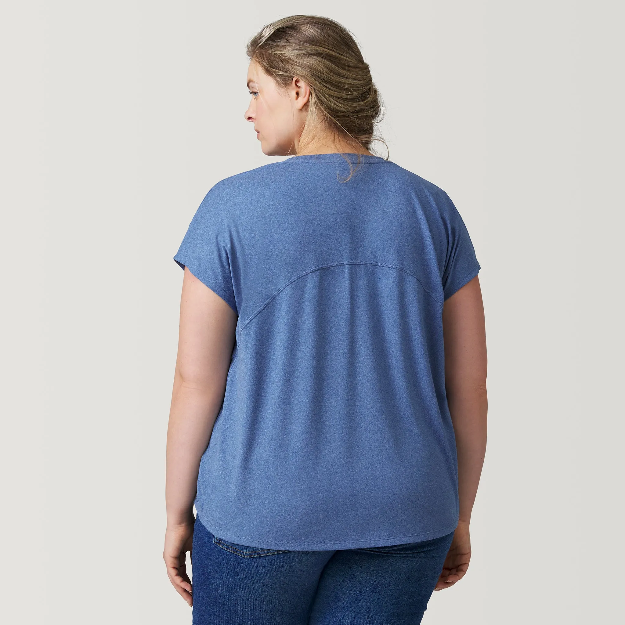 Women's Plus Size Microtech® Chill B Cool Tee