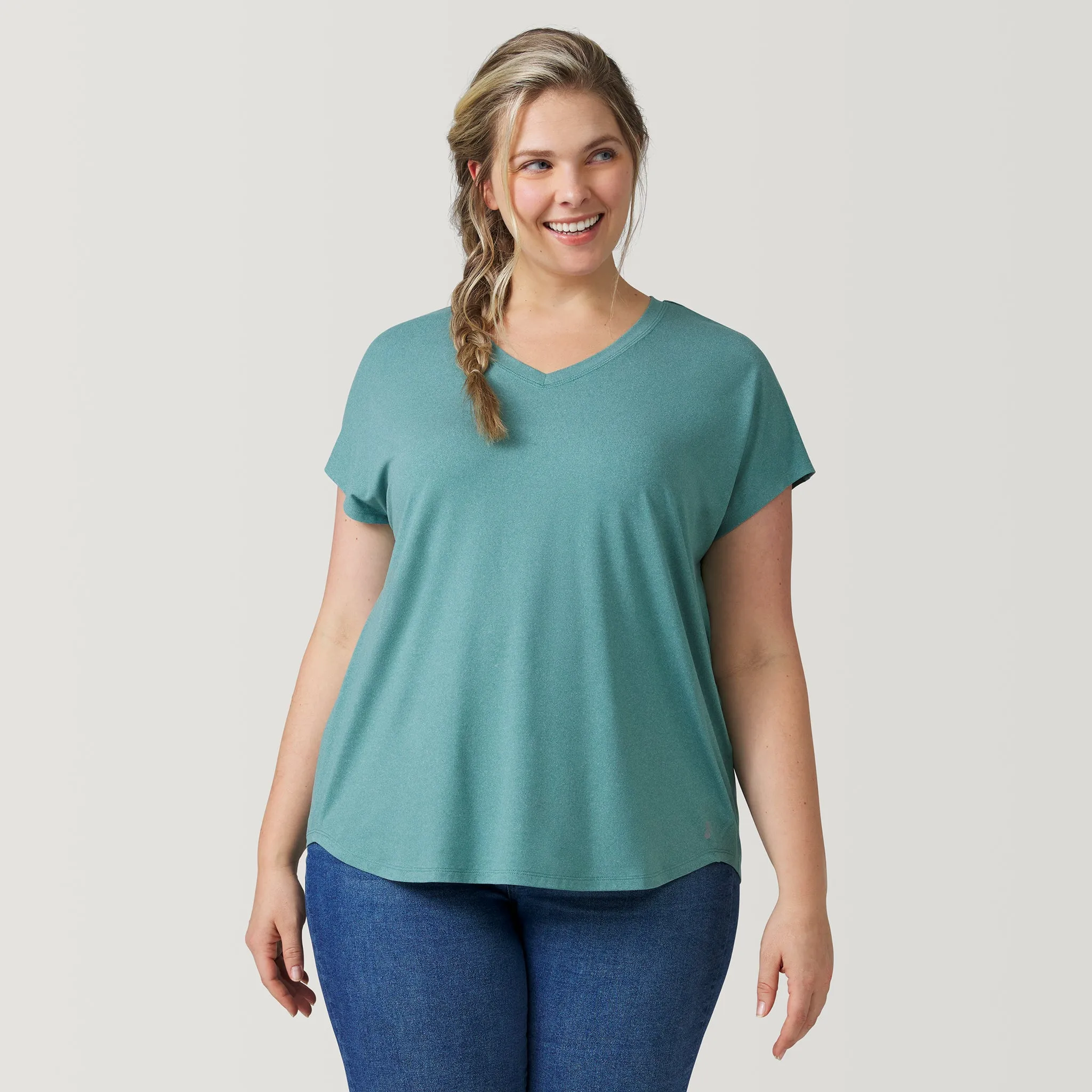 Women's Plus Size Microtech® Chill B Cool Tee