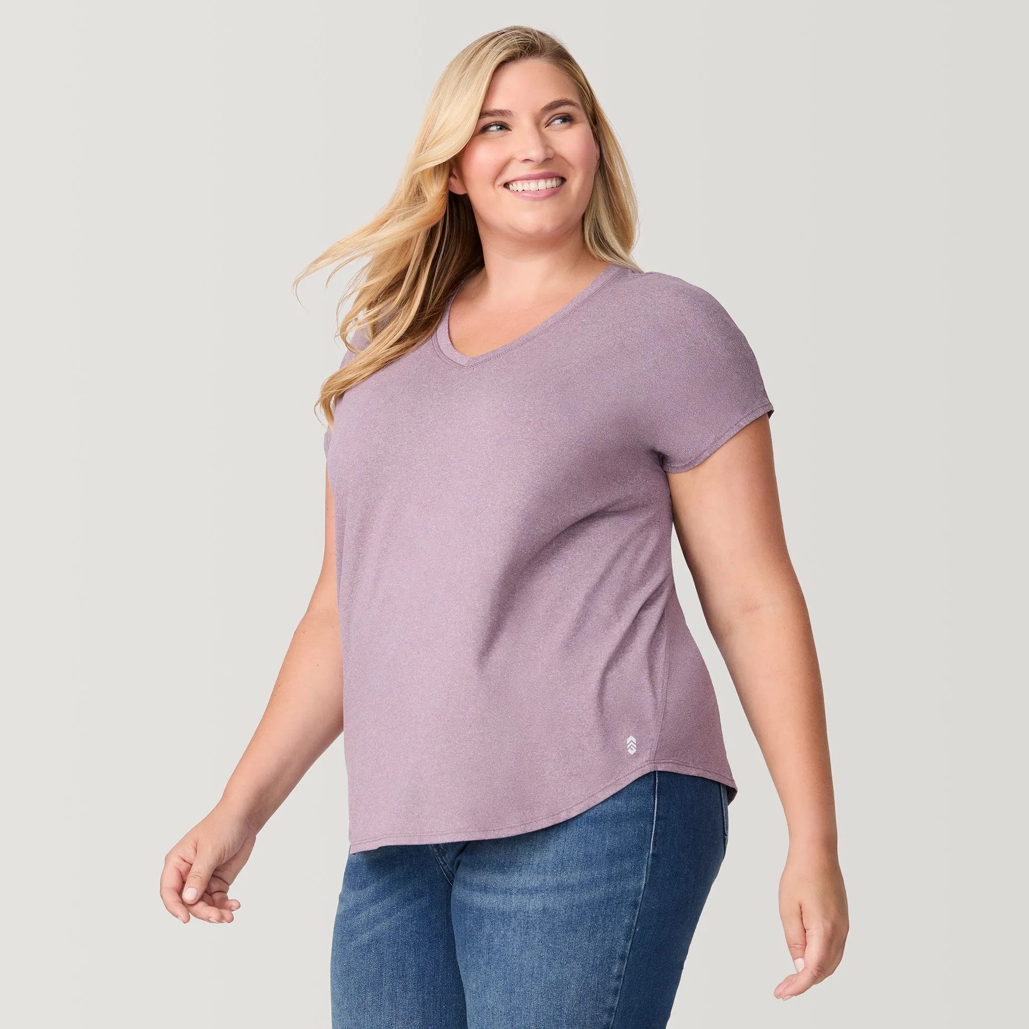 Women's Plus Size Microtech® Chill B Cool Tee