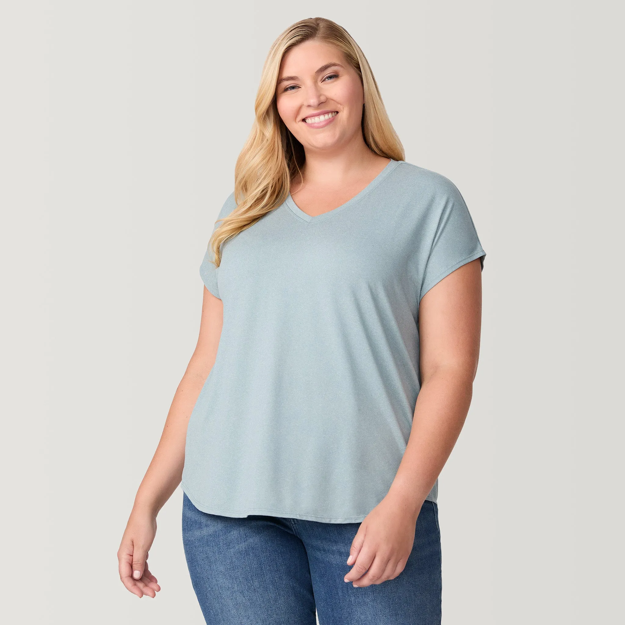 Women's Plus Size Microtech® Chill B Cool Tee