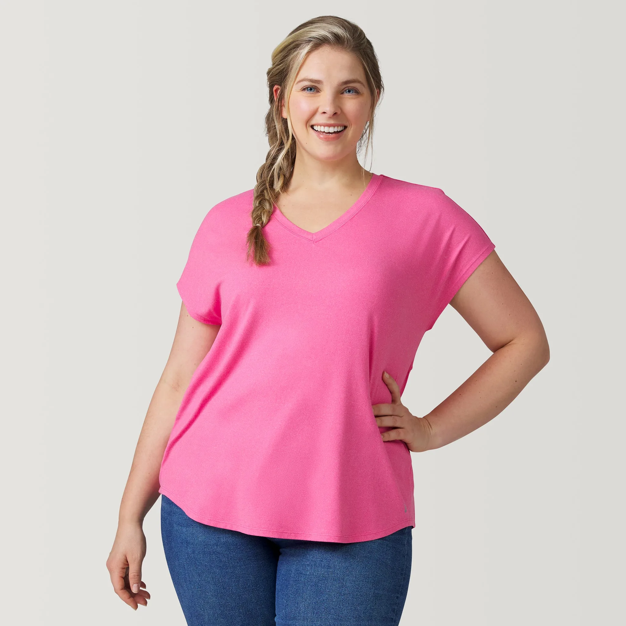 Women's Plus Size Microtech® Chill B Cool Tee